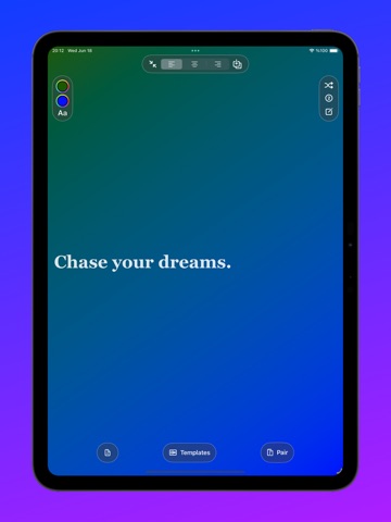 TextPair iPad screenshot