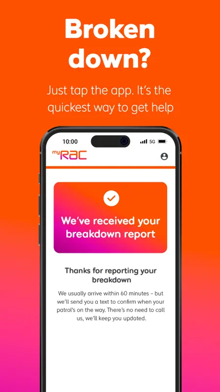 myRAC screenshot 1 of 4