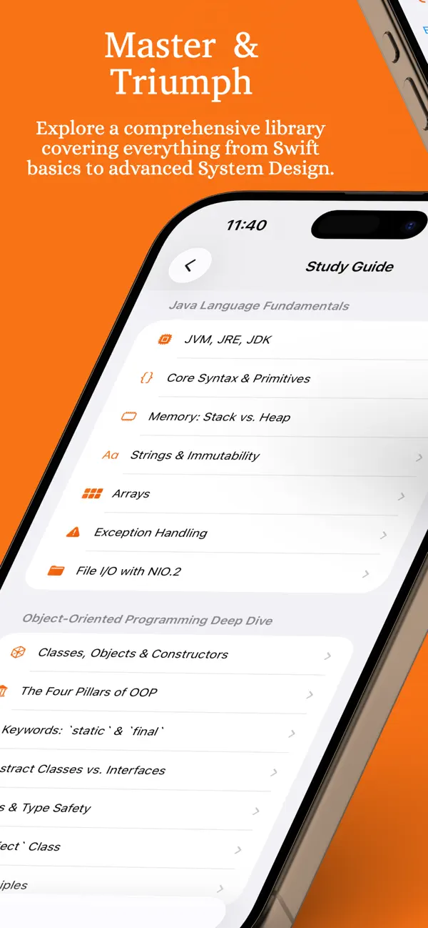 #1. InterviewGenie: Prep Java (iOS) 由: Abhinav Jha