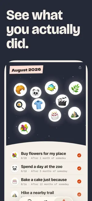 Periodo. Bucket List Planner screenshot 3
