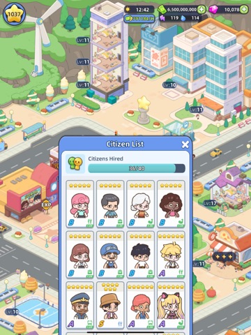 Happy Citizens - Mayor Sim iPad screenshot