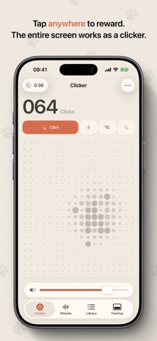 Klicker - The Dog Training App iPhone screenshot