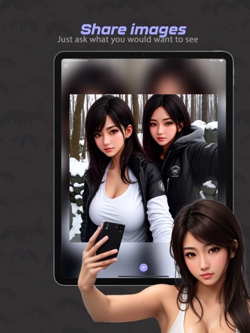 Flirtee: AI Soulmate iPad screenshot