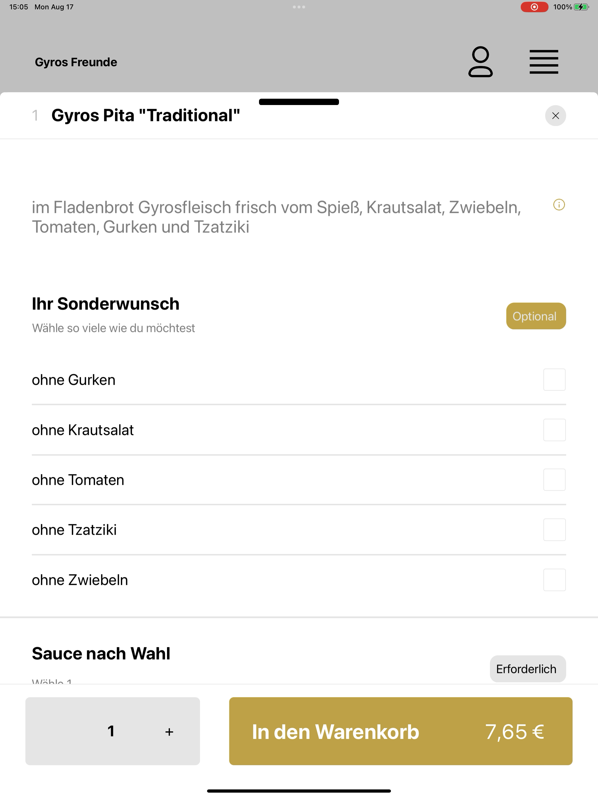 Gyros Freunde screenshot 16