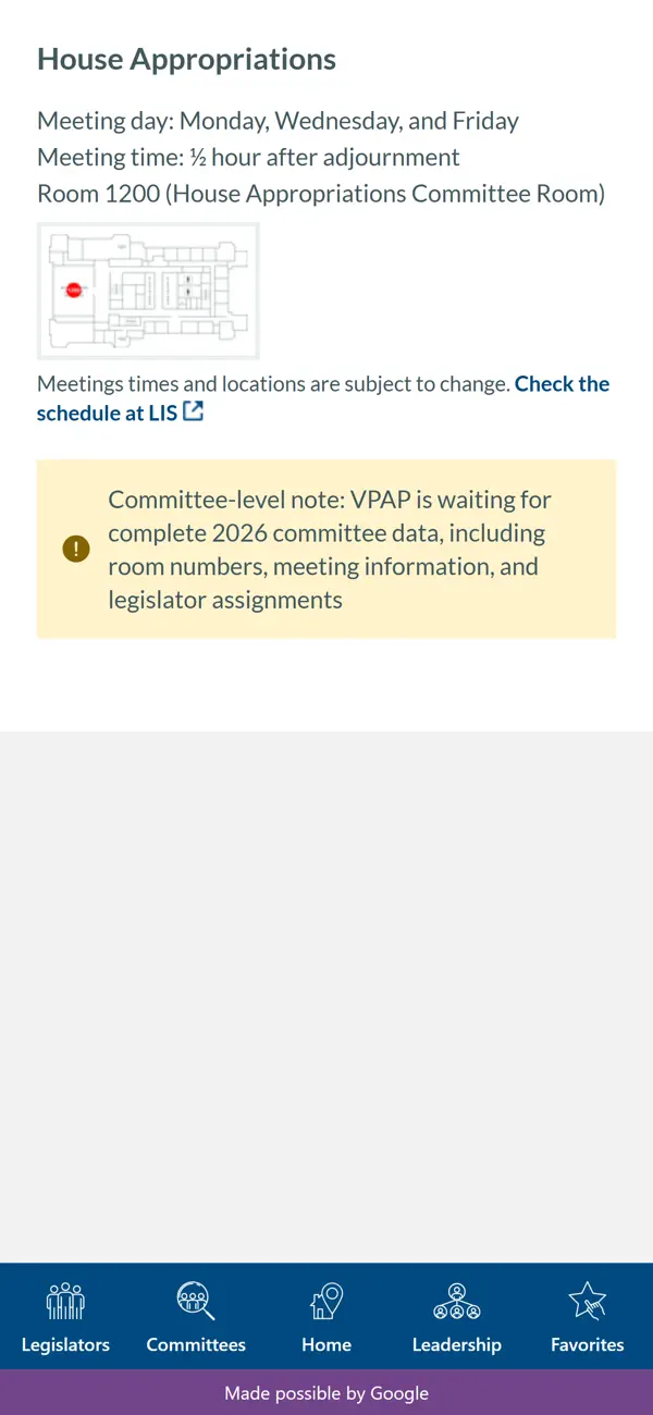 #4. VPAP General Assembly (iOS) Podle: Virginia Public Access Project, Inc.