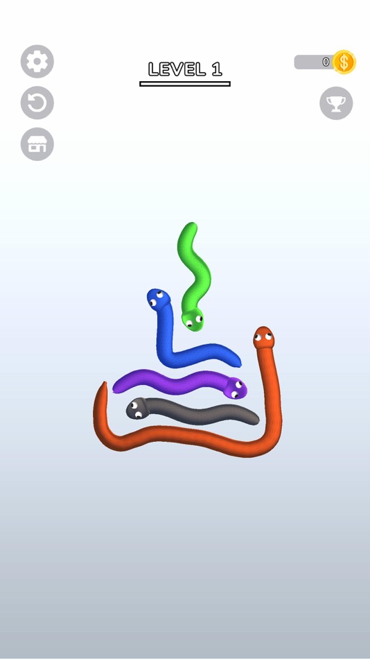#1. Snake Master - Tangled Puzzle (iOS) Ved: Playense