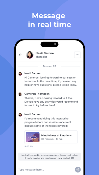Modern Health Screenshot