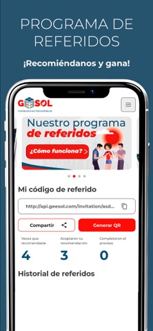 Geesol iPhone screenshot