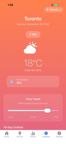 Clima: Live Weather Screenshot 3 of 4