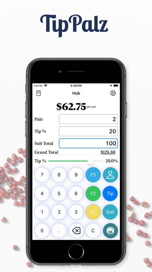 TipPalz: Tip Calculator - 1.0 - (iOS)