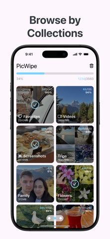 Swipe Photo Deleter - PicWipe screenshot