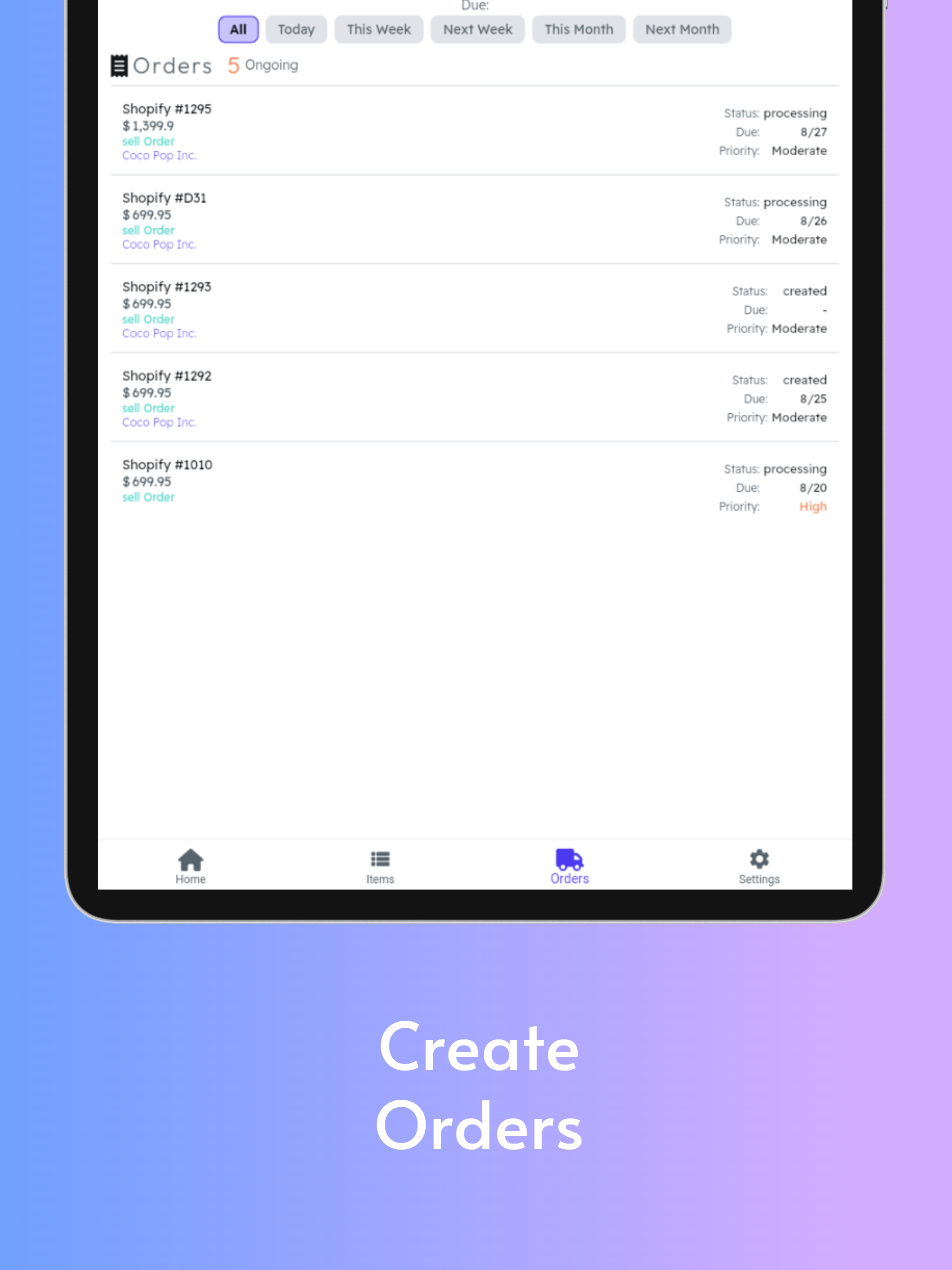 Flip: Simple Inventory App