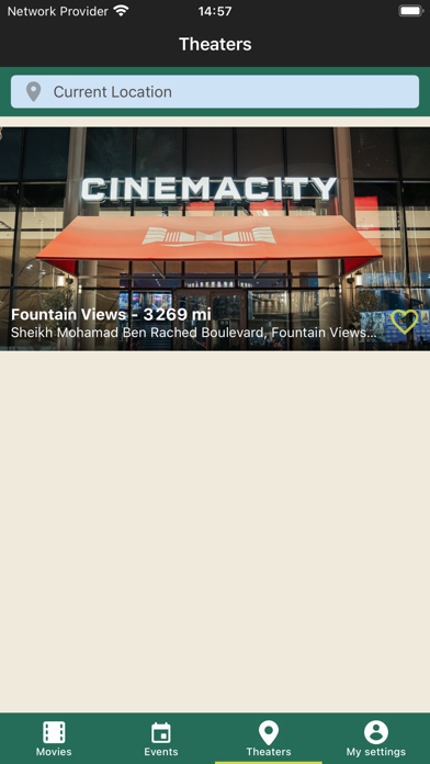 Cinemacity UAE Screenshot