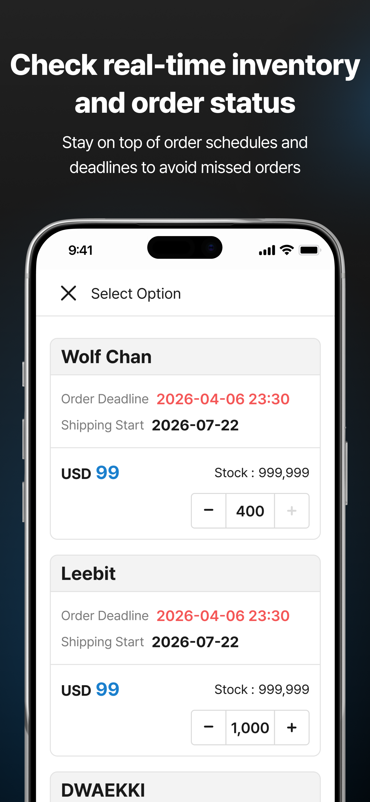 Create Jump - Partner app