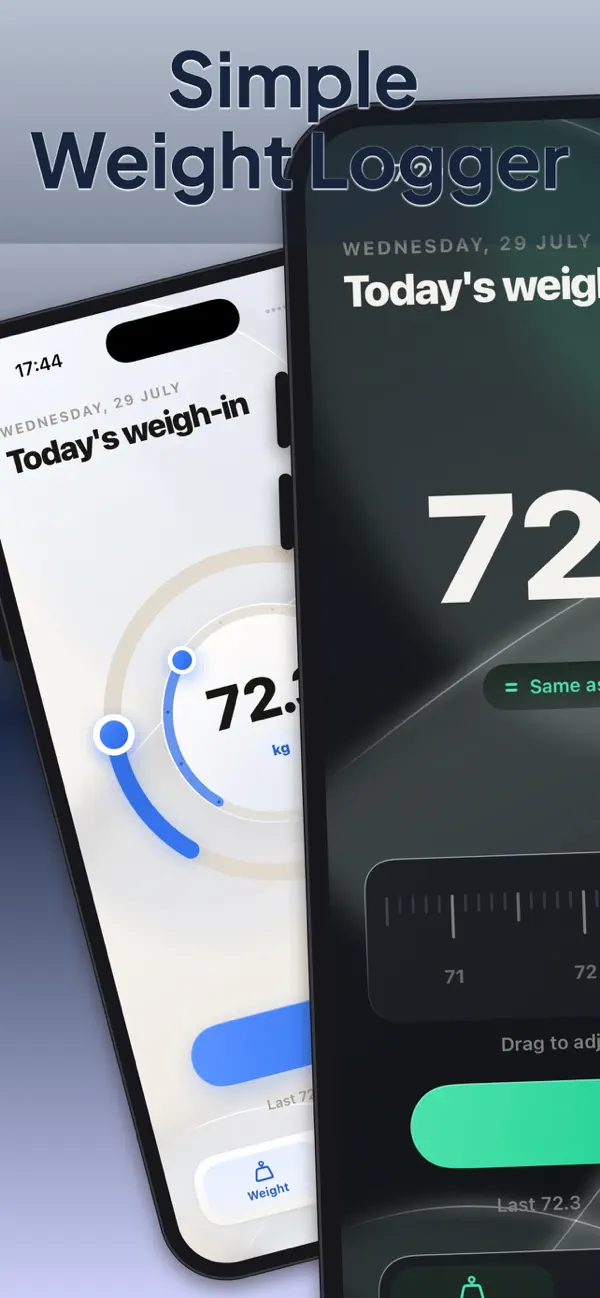 Screenshot #1 pour Simple Weight Logger