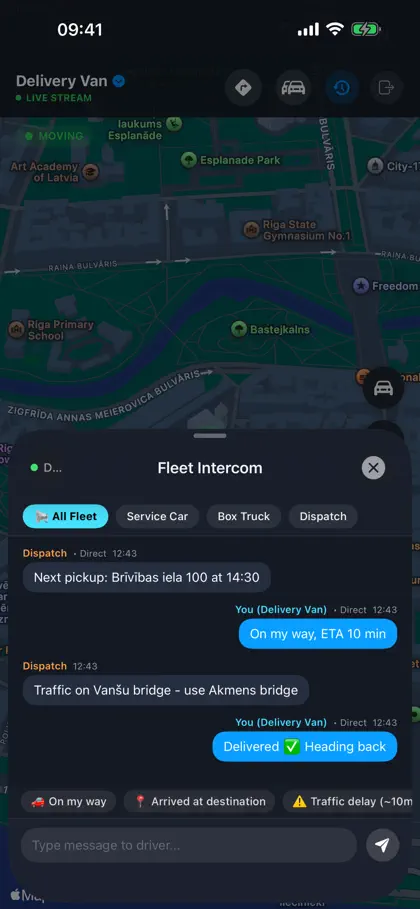 GPSGo Fleet Tracker ekran görüntüsü 3 / 5
