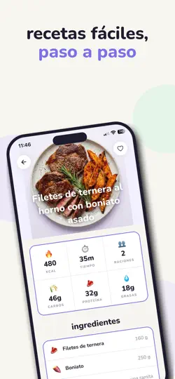 Captura de pantalla de Menoo - Menu De La Semana en iPhone 2