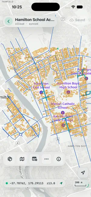 Meridian GIS screenshot 2