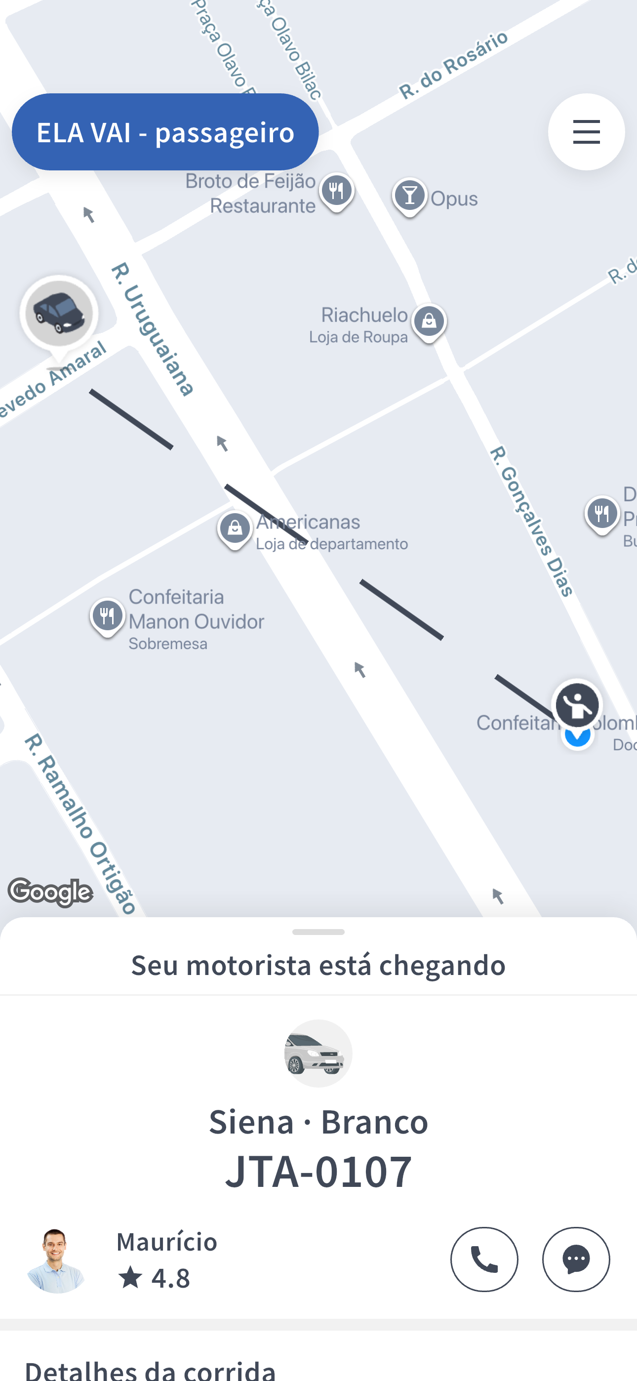ELA VAI - passageiro
