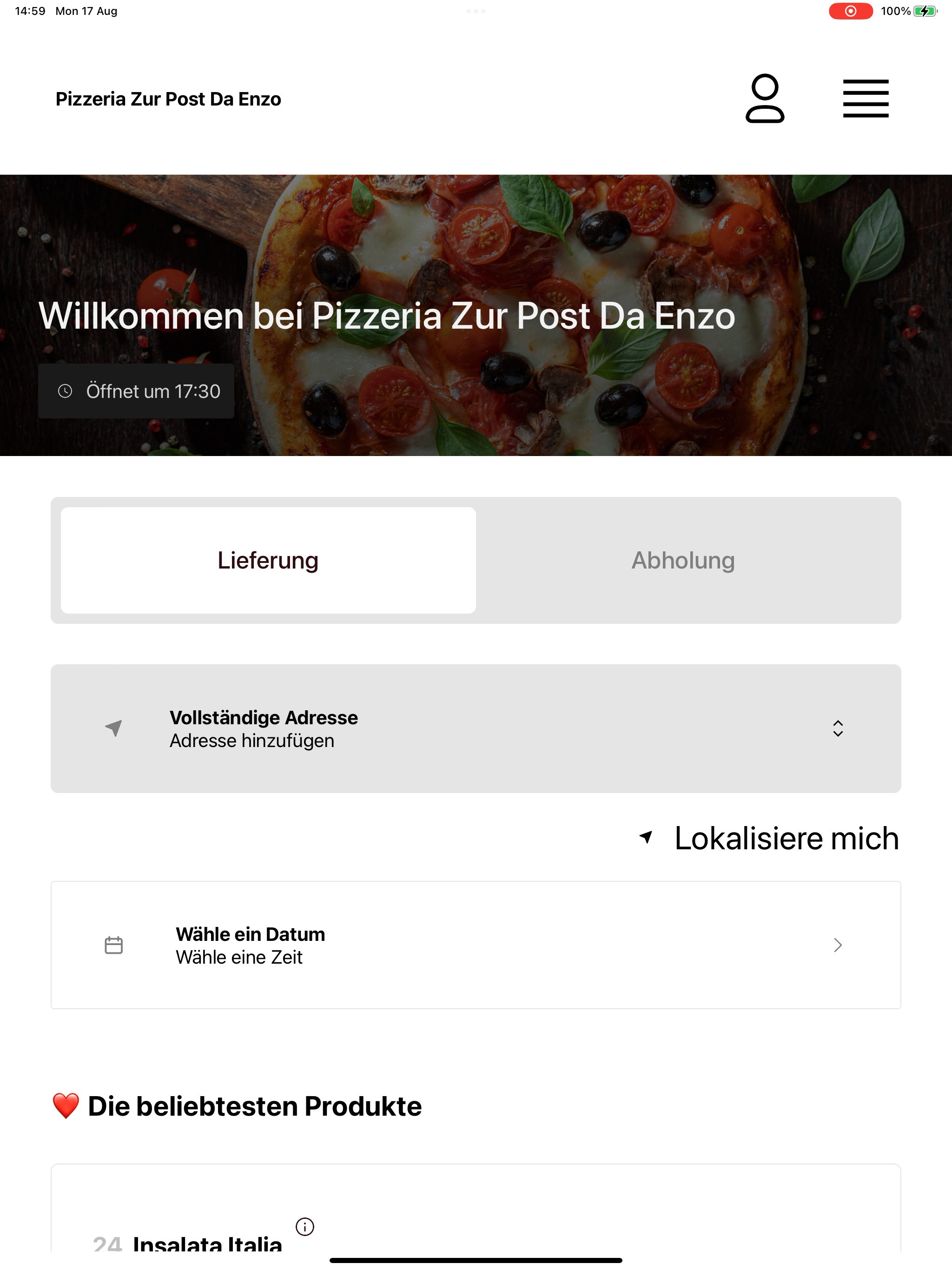 Pizzeria Zur Post Da Enzo screenshot 7