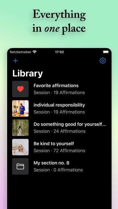 Mindspace: daily affirmations Screenshot