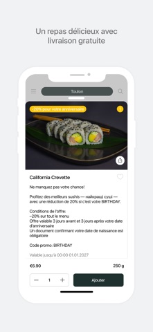 Bonjour AsianFood | Sushi&Wok screenshot