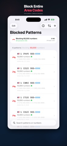 Phone Spam Pattern Blocker Screenshot 4 of 10