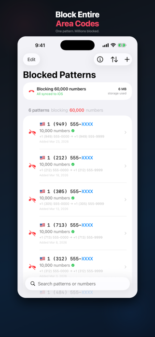 Phone Spam Pattern Blocker Screenshot 4 of 10