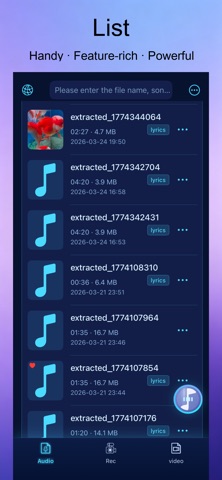 VibeRec-AV Record Edit Player screenshot 4