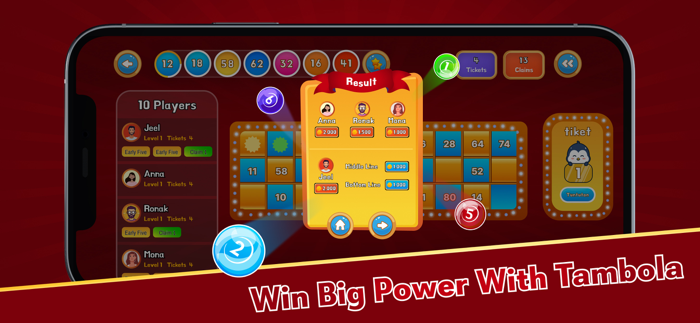 Tambola Housie Game  Bingo 90