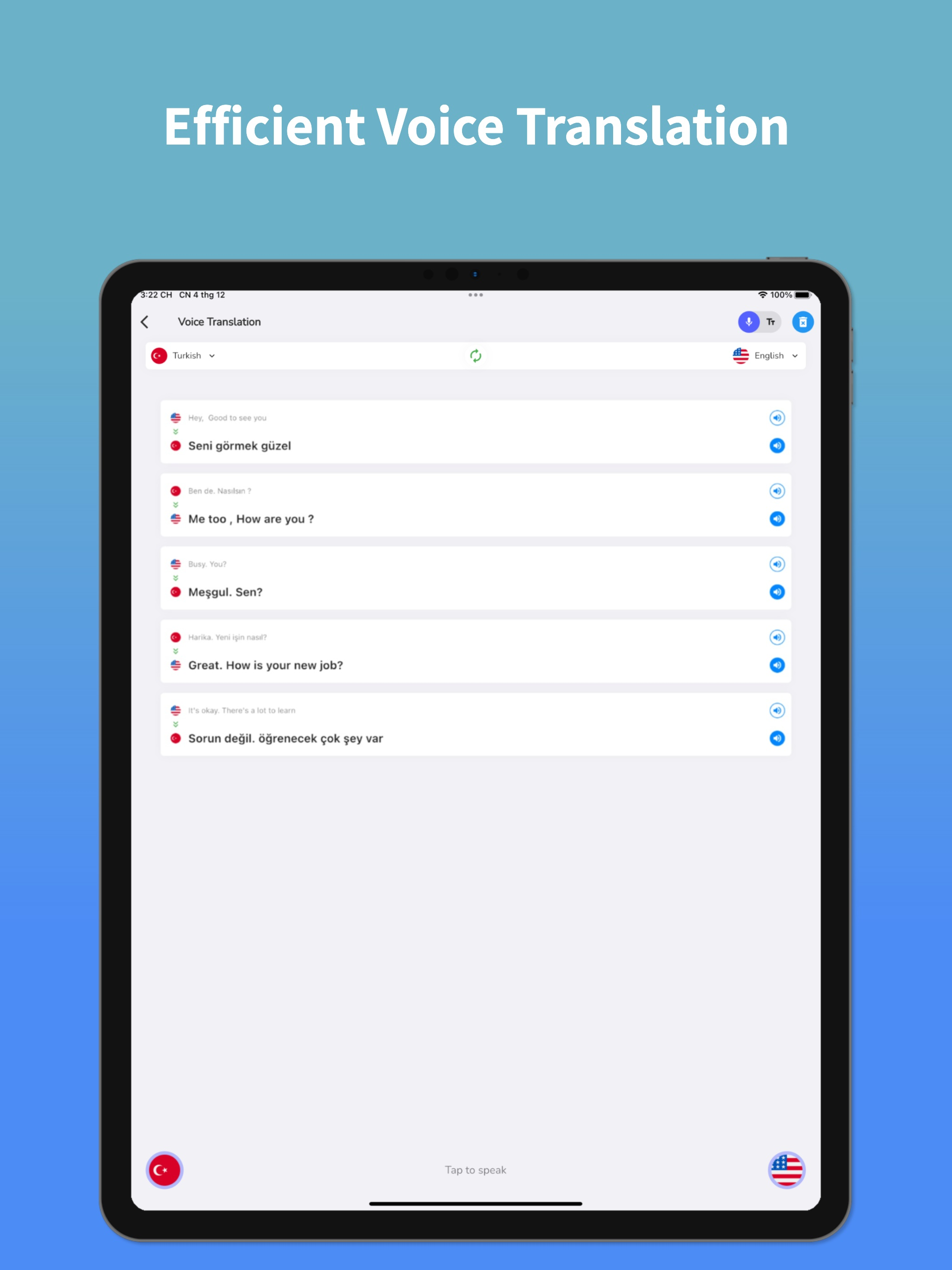Turkish Translator & Learn 45+