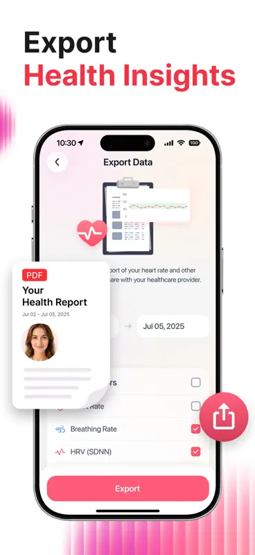 FaceVital: Health Monitor screenshot 6 of 7