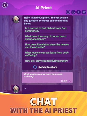 Bible Trivia - Bible Quiz Game iPad screenshot