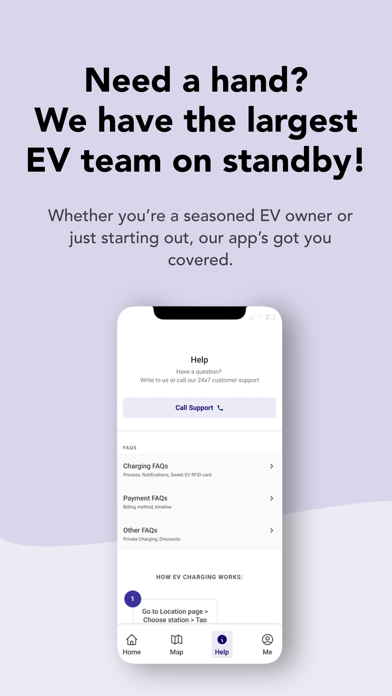 Sweet EV Charging Screenshot