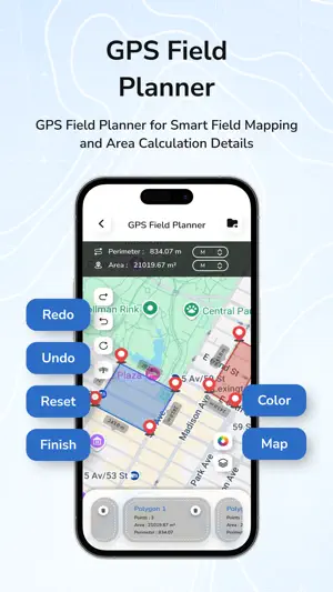 GPS Fields & Land Area Measure screenshot 4