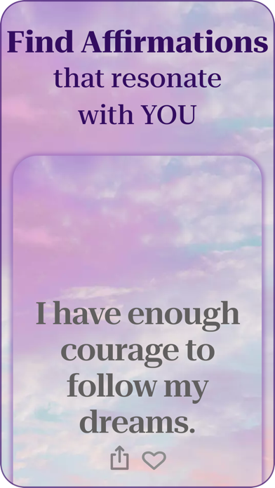I am Affirmations Daily Alerts Screenshot