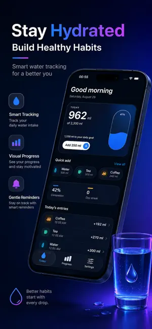 AquaVital: Water Tracker screenshot 1