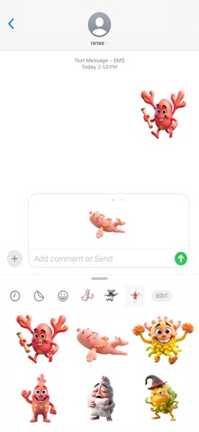 色彩珊瑚贴纸 screenshot