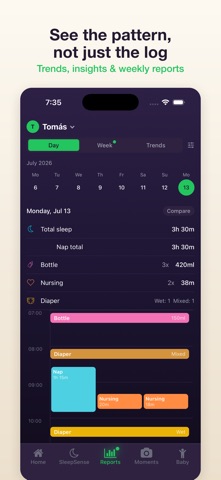 nappi: Baby Tracker screenshot