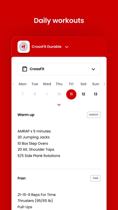 CrossFit Durable Screenshot