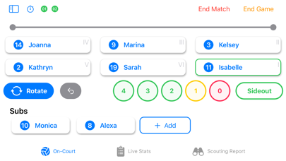 Screenshot #3 pour Coachr Volleyball Stats