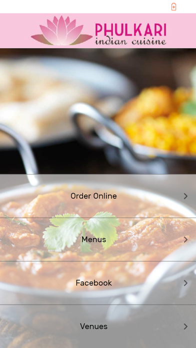 Phulkari Indian Cuisine Screenshot