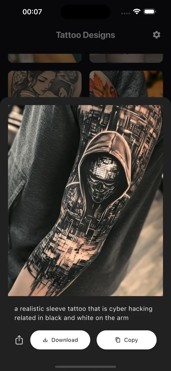 Screenshot #3 pour Tattoo Designs - Tattoos Art