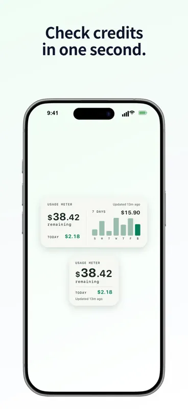 Usage Meter for OpenRouter screenshot 3 of 4