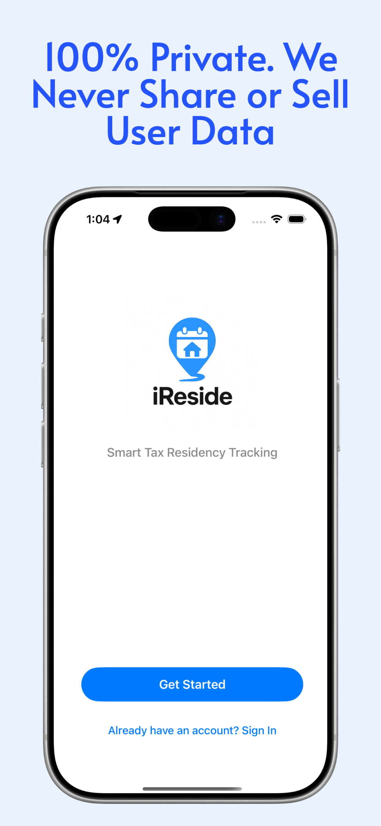 iReside: Tax Residency Tracker