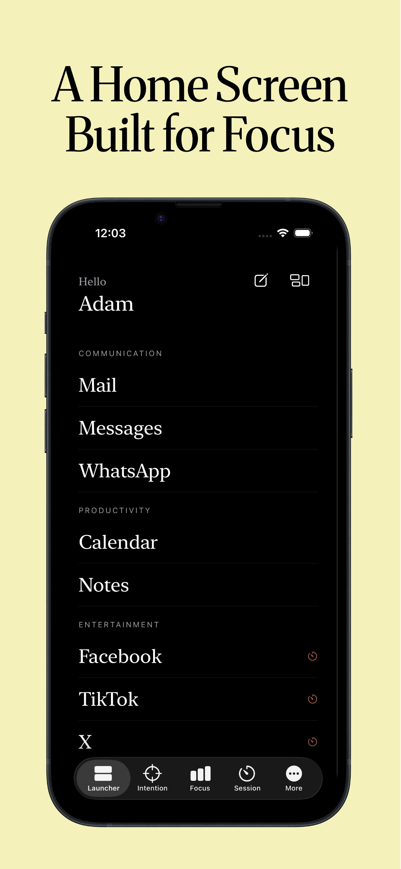Focus Home screenshot 3