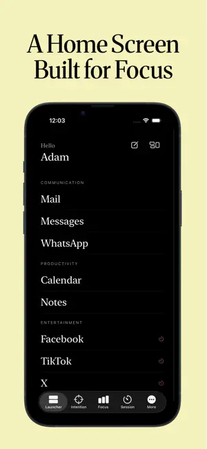 Focus Home screenshot 3