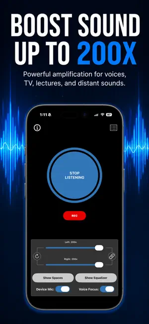 Hear Boost: Hearing Aid & Mic screenshot 2