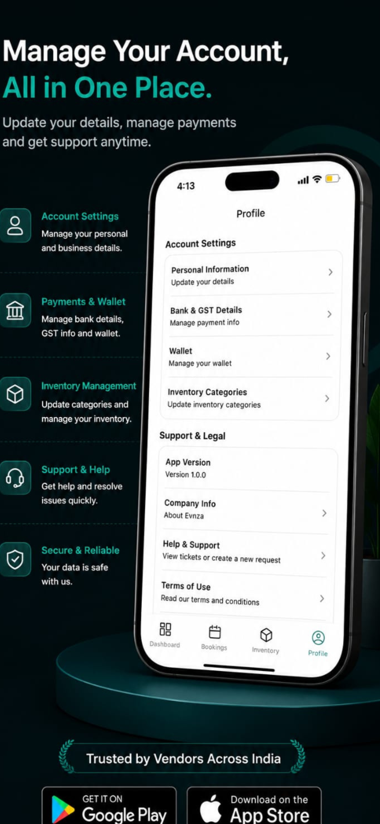 Evnza Vendor screenshot 7