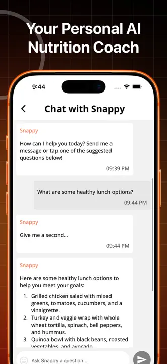 SnapCalorie AI Calorie Counterのスクリーンショット（5/6）